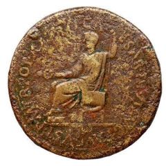 Sestertius - Tiberius PIETATI AVGVSTAE C C A