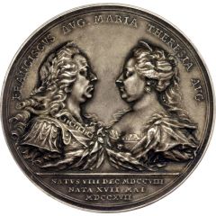Habsburg Family Silver Medal 1740 - 1780 Restrike