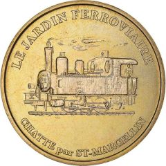 Monnaie de Paris Tourist Token - Le Jardin Ferroviaire Chatte par St-Marcelin