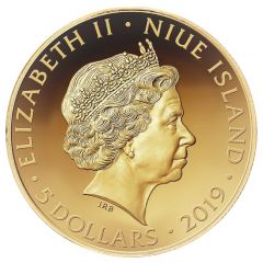 5 Dollars - Elizabeth II Dannebrog