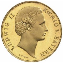 1 Gulden - Louis II Gold Pattern