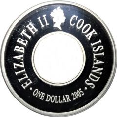 1 Dollar - Elizabeth II 1813 Holey Dollar