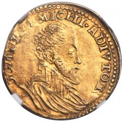 1/2 Gold Real - Philip II PHILIPPVS