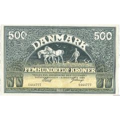 500 Kroner `Plovmand` Heilmann type I