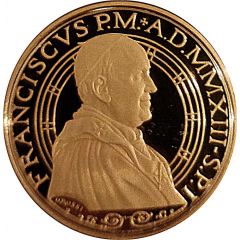50 Euros - Pope Francis Renaissance Popes - 500th Anniversary of the Death of Pope Leo X