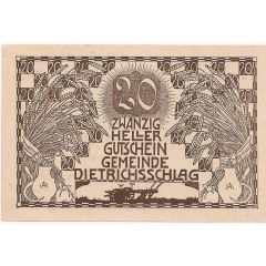 20 Heller Dietrichschlag bei Leonfelden