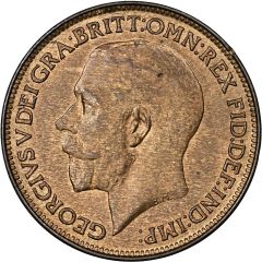 1 Farthing - George V