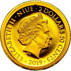 2 Dollars 50 Cents - Elizabeth II Dwight D. Eisenhower