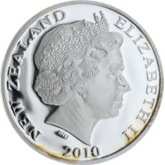 1 Dollar - Elizabeth II 4th Portrait, Heitiki