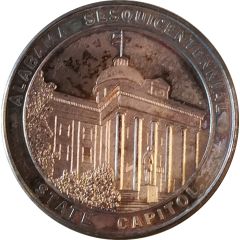 Token - Alabama Sesquicentennial State Capital, Silver