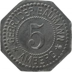 5 Pfennig - Amberg Gebrüder Baumann