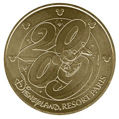 Monnaie de Paris Tourist Token - Disneyland Resort Paris 2009