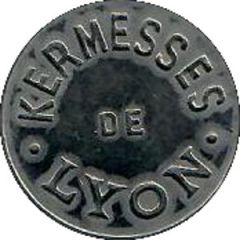 Amusement Token - Kermesses de Lyon