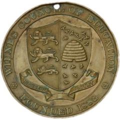 Award Widnes Council of Education Attendance Medal