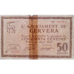 50 Céntimos Cervera