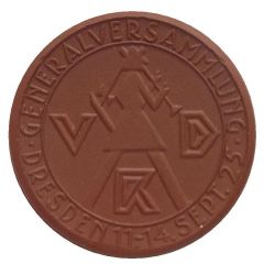 Medal - General Assembly of the Association of German Advertising Professionals Dresden