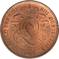 10 Centimes - Léopold I