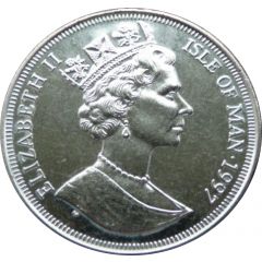 1 Crown - Elizabeth II Leiv Eriksson