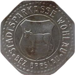 5 Pfennig - Wohlau