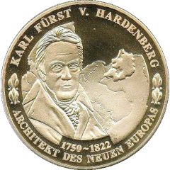 Medal - Karl Fürst von Hardenberg