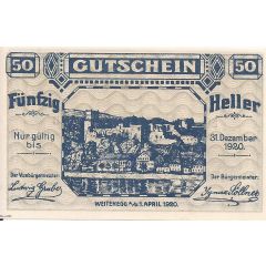 50 Heller Weitenegg