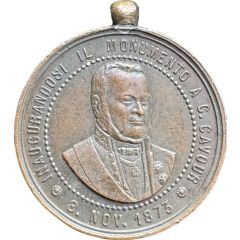 Italian shooting festival in honour to the inauguration of the C. Cavour monument