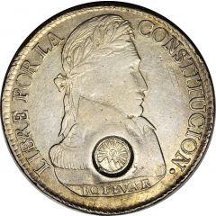8 Reales Type III Counterstamp