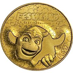 Monnaie de Paris Tourist Token - Parc Festyland Festy casque