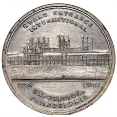Dollar - U.S. Centennial Exposition Building