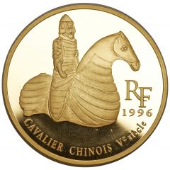 500 Francs / 75 Euro Chinese Horseman