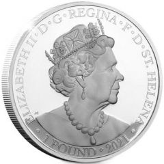 1 Pound - Elizabeth II Napoleon Angel, 5th obverse