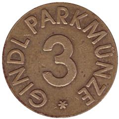 Parking Token - Gindl Parkmünze 3