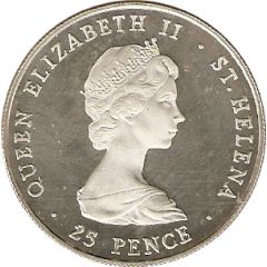 25 Pence - Elizabeth II Queen Mother, Silver Proof Issue