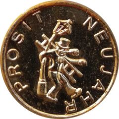 New Year Lucky Token Prosit Neujahr