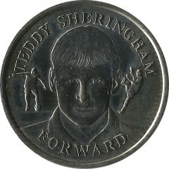 Token - Sainsbury's Official England Squad 1998 Teddy Sheringham