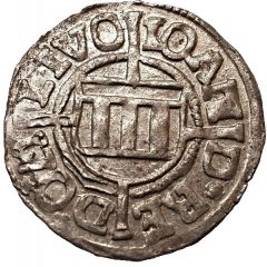 1 Schilling - Johann von der Recke Riga, flat top