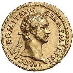 Aureus - Domitian IMP XIIII COS XIII CENS P P P, Minerva