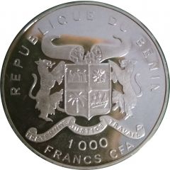 1000 Francs CFA Summer Olympics