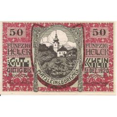 50 Heller Matzleinsdorf