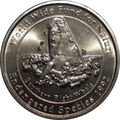 Medal - Australian Endangered Species Southern Right Whale - Company Medal