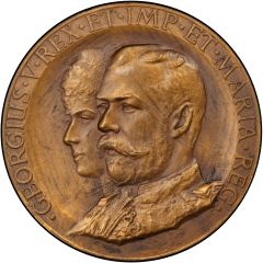 Medal - George V Coronation, Heaton, bronze, 52mm