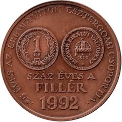 Medal - 100 years of Fillér