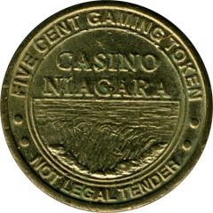5 Cents Gaming Token - Casino Niagara Ontario