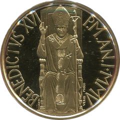 50 Euros - Benedictus XVI Baptism