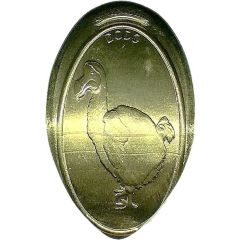 Elongated coin - Natural history museum dodo