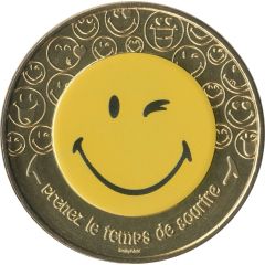 Tourist token - Monnaie de Paris - Smiley - Joie