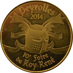 Tourist token - Monnaie de Paris - Peyrolles - 10e foire du Roi René