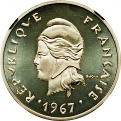 10 Francs Piedfort silver