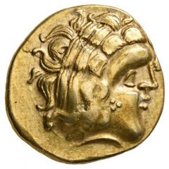 Gold Stater with anthropomorphic horse