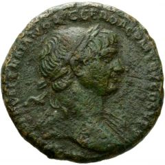 As - Trajan S P Q R OPTIMO PRINCIPI S C, Salus